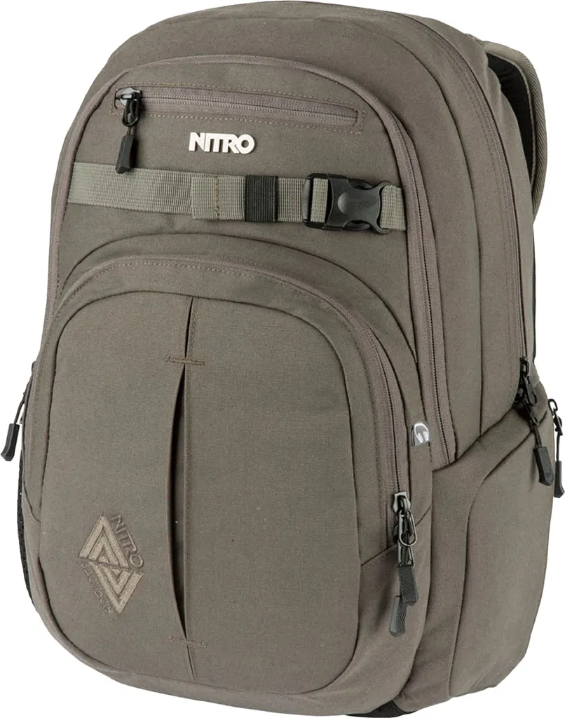 Nitro Chase 35L Checker: Zaino Urban con Scomparto Laptop 17 Pollici - 16