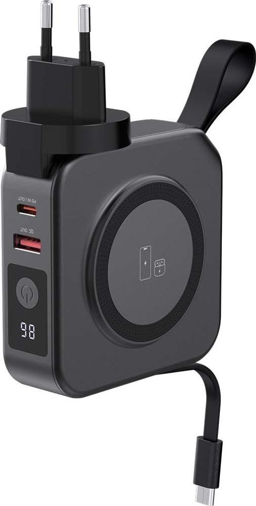 Force Power, bezprzewodowa ładowarka MagSafe Powerbank Zdjęcie produktu 