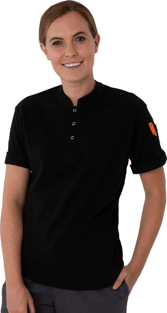 Grembiule Chef Nero Le Chef BC4982 Unisex Taglia S - Offerta Speciale