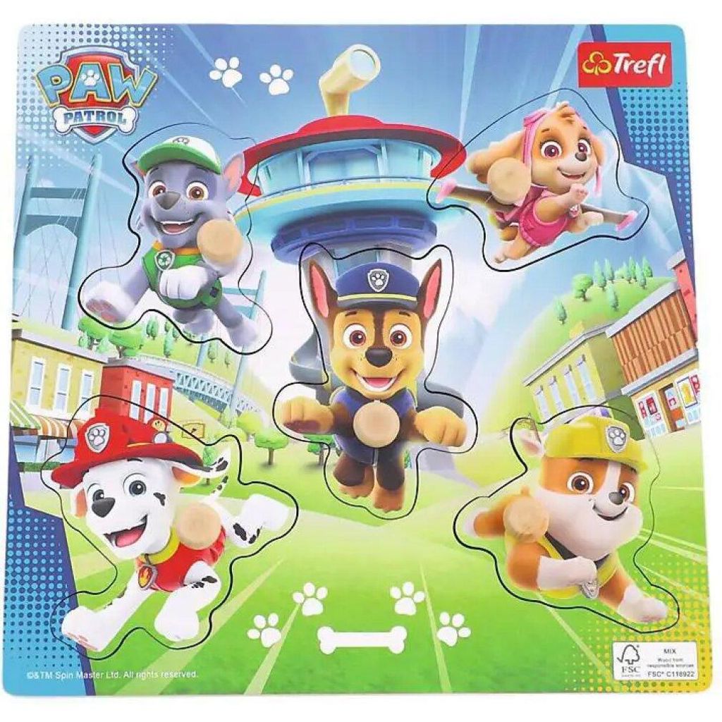 Puzzle Holzpuzzle Paw Patrol Trefl