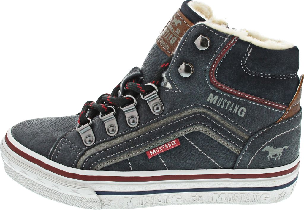 Mustang Stiefel Blau in Gr. 31