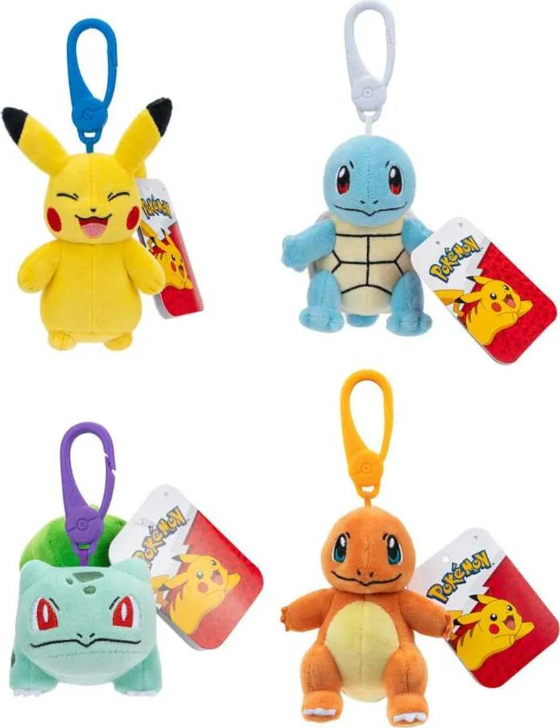 Porte-clés Pokémon Salamèche 10cm : Ne perdez plus vos clés de sac