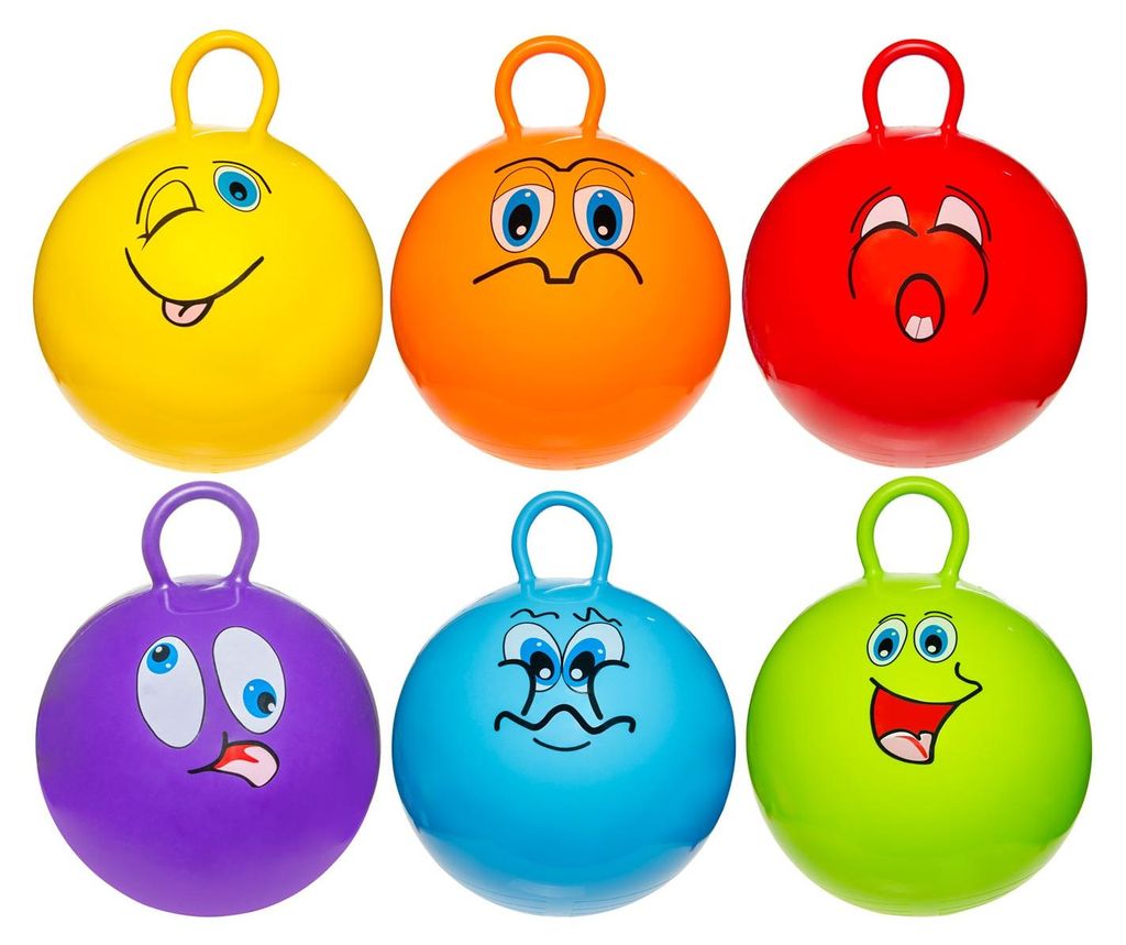 Skippyball 45cm sort. im Beutel 4743 Produktbild 