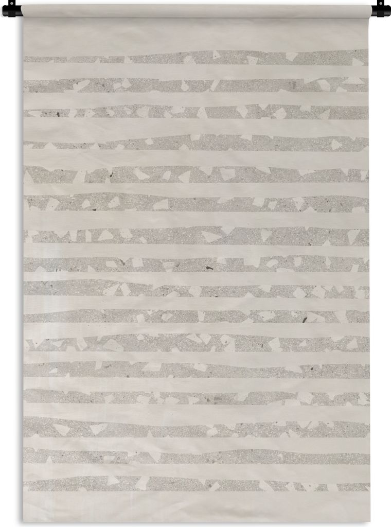 MuchoWow Wandteppich Wandbehang Terrazzo - Terrasse - Pastell 120x180 cm Tapisserie Dekoration Wandtuch - Schlafzimmer - Dekorationen für das Haus