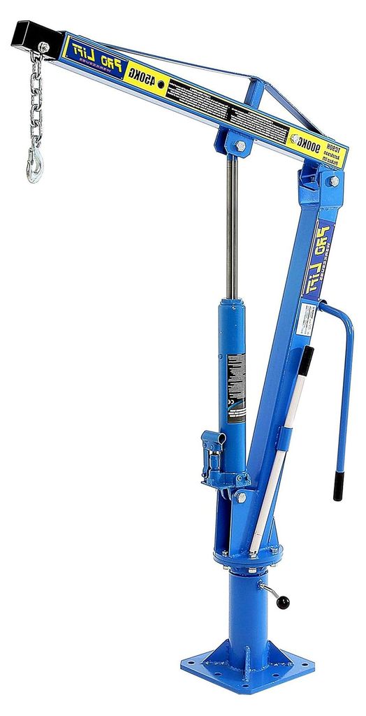 900 kg hydraulischer Pick-Up Kran mit Seilwinde Produktbild 