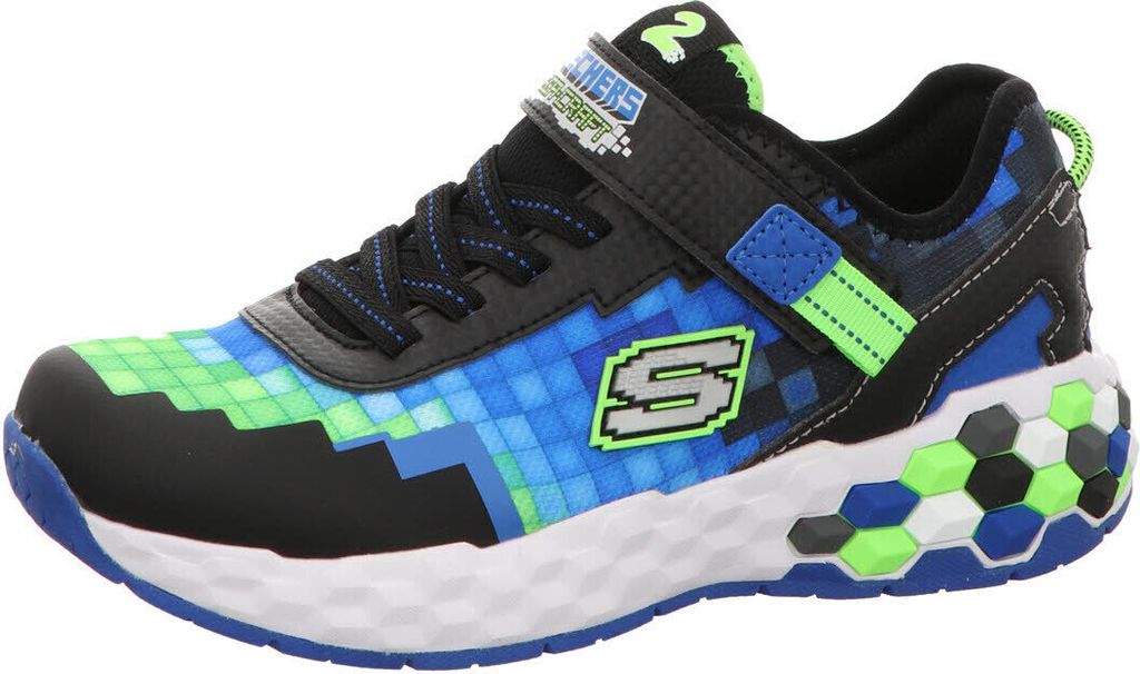 Skechers Mega Craft 2.0 Klettschuh Schwarz Produktbild 
