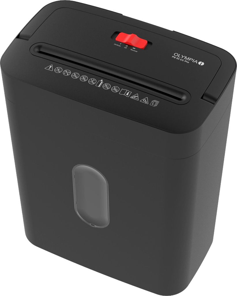 Olympia Aktenvernichter PS 53 CC Pro schwarz Produktbild 