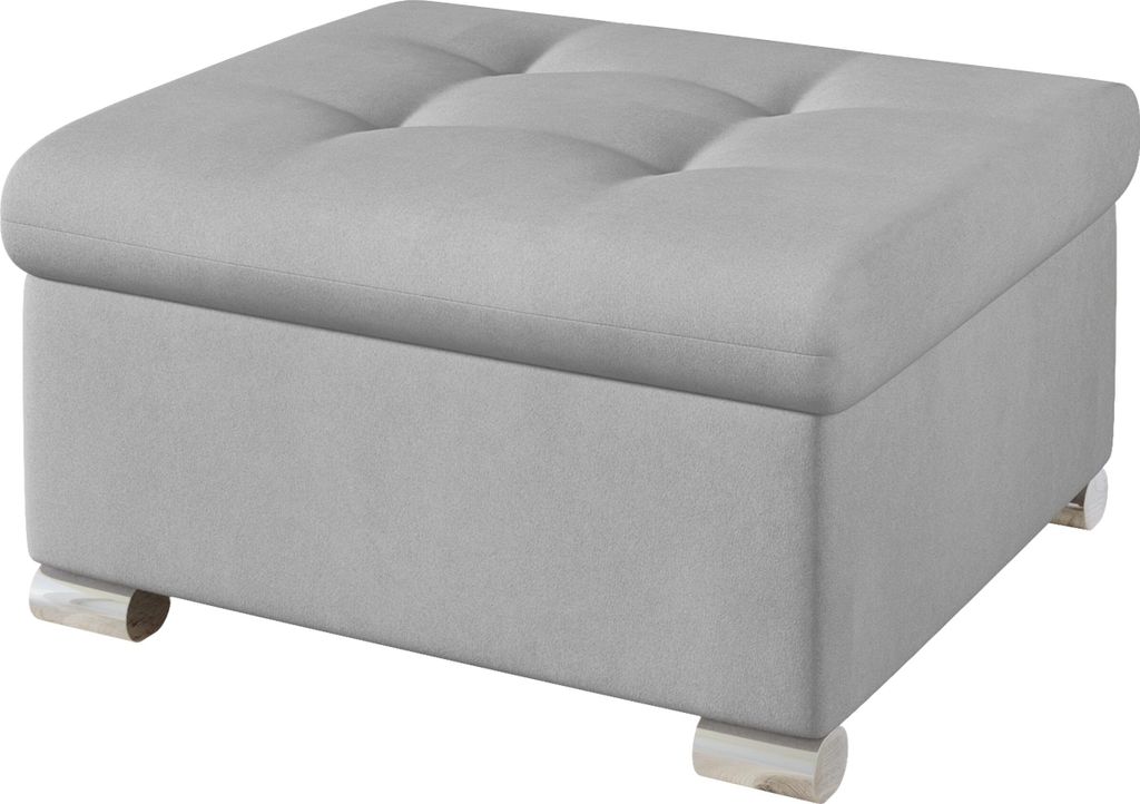 MIRJAN24 Polsterhocker Niko Klein, Stilvoll Sitzhocker vom Hersteller, Moderne Hocker (Farbe: Uttario Velvet 2973)