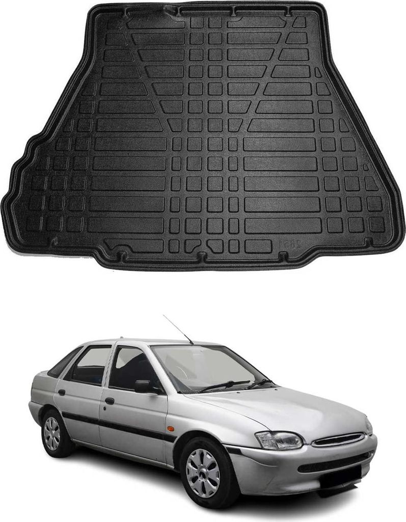 Rivestimento per Ford Escort 1993-1997 in gomma TPE nero Immagine del prodotto 
