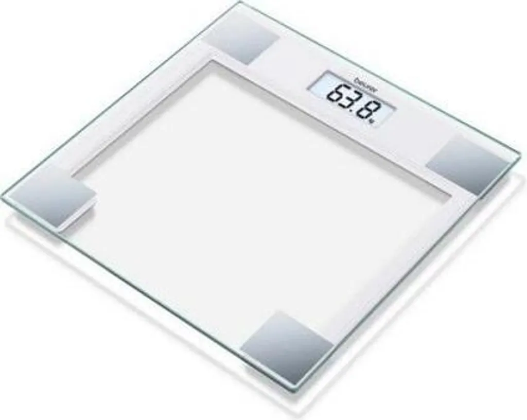 Beurer GS 11 Pèse-personne en verre de sécurité - Affichage LCD clair