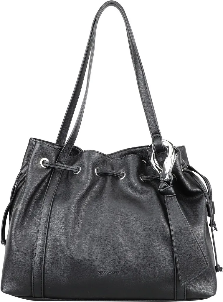 Sac Shopper Chained GERRY WEBER Noir - Cabas Élégant avec Chaîne