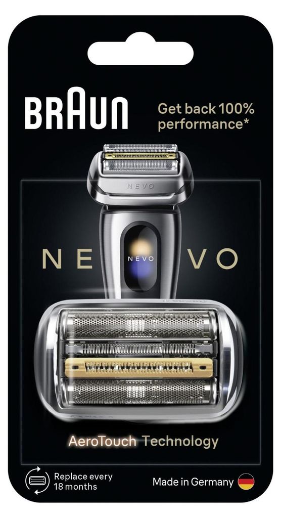 Braun NEVO, Mężczyźni, Uniwersalne, NEVO, Stal nierdzewna, Zdjęcie produktu 