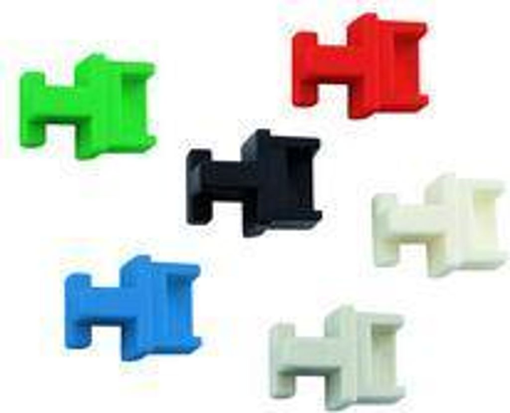 Telegärtner Staubschutzkappe RJ45, rot, 1-Stück