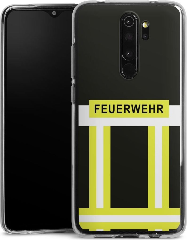 DeinDesign Handyhülle für Xiaomi Redmi Note 8 Pro Silikon Hülle Case Smartphone Schutzhülle Beruf Feuerwehr Feuerwehrmann