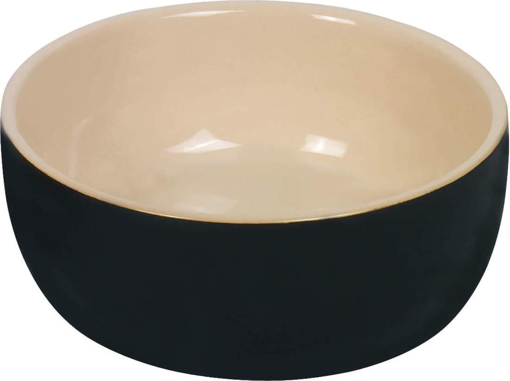 Nobby Keramik Napf Kaunis schwarz für Hunde