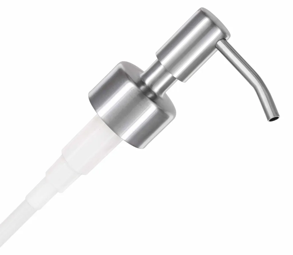 Pompe pour bouteille Jacky et distributeur savon liquide inox 28 mm
