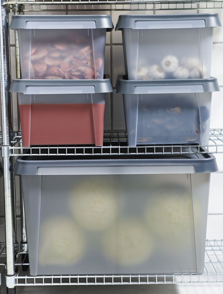 SmartStore Aufbewahrungsbox DRY 45 50 Liter anthrazit Produktbild 8