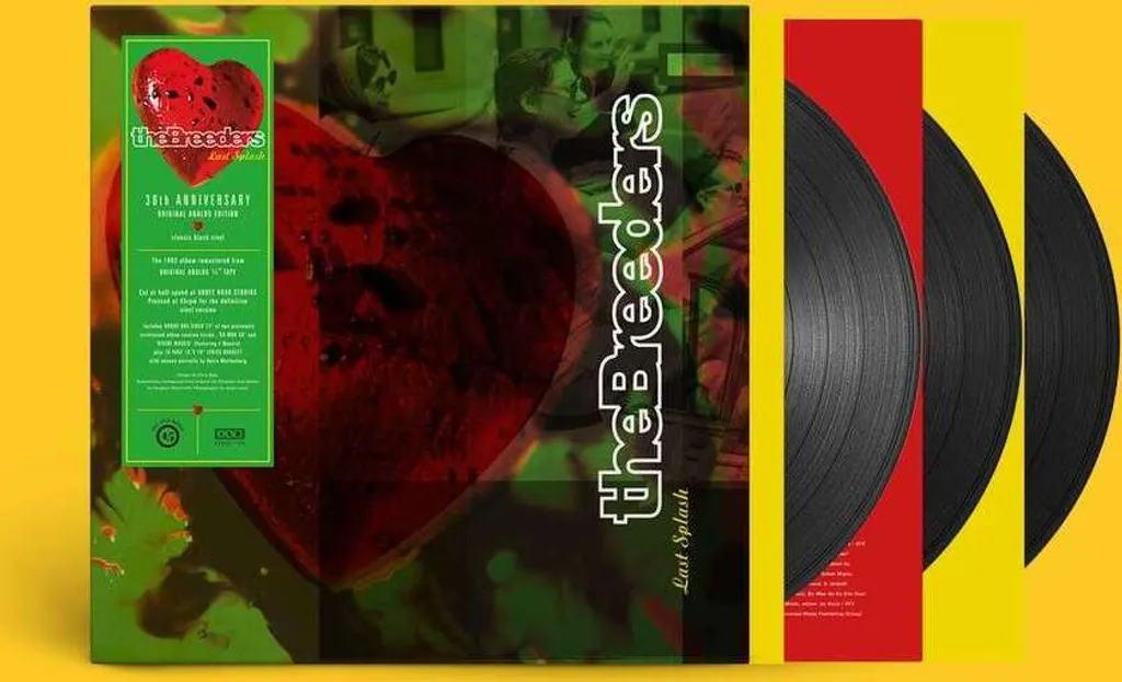 Écoutez The Breeders Last Splash en Vinyle 45 RPM Remasterisé Haute Fidélité
