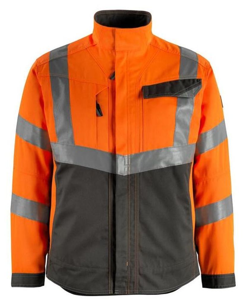 MASCOT Oxford Arbeitsjacke Größe XL, hi-vis orange/dunkelanthrazit | Packung (1 Stück)