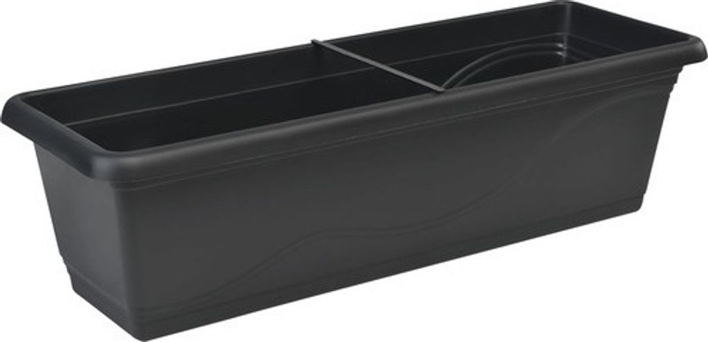 Balkonový truhlík Extra Flor antracitově šedý 60 cm Obrázek produktu 