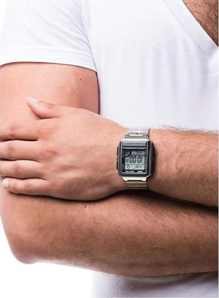 Casio Wave Ceptor WV-59RD-1AEF: Eleganza Argento e Precisione Atomica - 3
