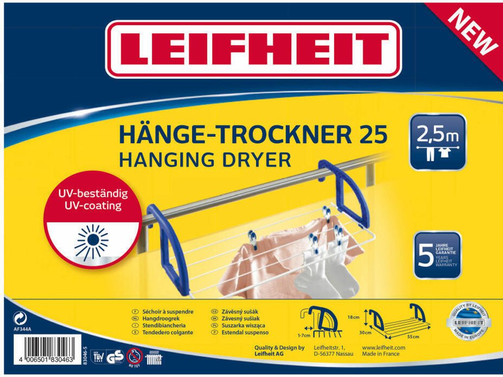 Leifheit Závesný Sušiak Na Bielizeň 25 83046 Obrázok produktu 