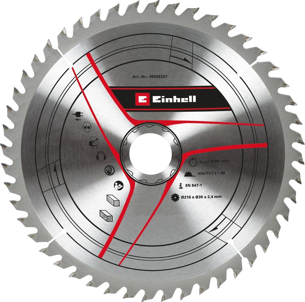 Einhell Stat. Sägen-Zubehör Sbl D 216x30x2,4 Z48