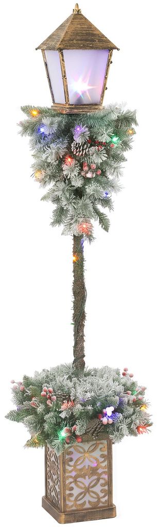 Outsunny Weihnachts-Straßenlaterne 150cm mit 50 LEDs, Produktbild 