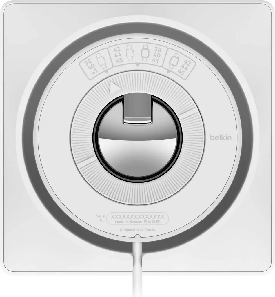 Chargeur rapide blanc Belkin BOOST CHARGE PRO induction pour Apple Watch - 5