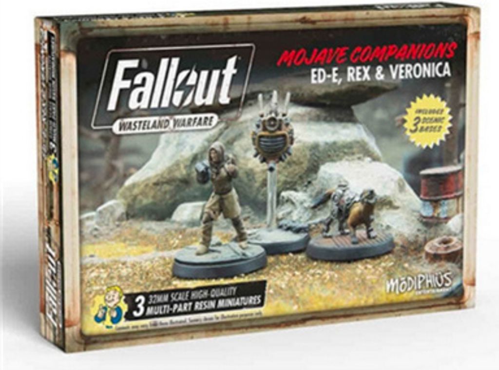 Fallout Ed-E, Rex and Veronica - Miniaturenspiel - ENG Edition