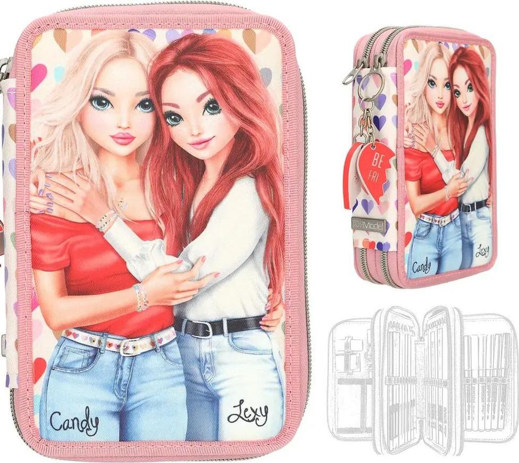 TOPModel 0413708, Mäkké puzdro na perá, Polyester, Silikón, Obrázok produktu 