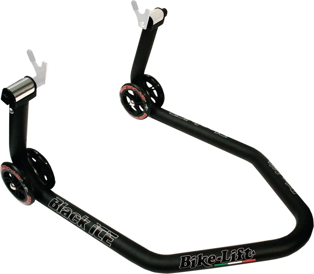 Support de Roue Arrière Black Ice Bike Lift - Finition Haute Qualité