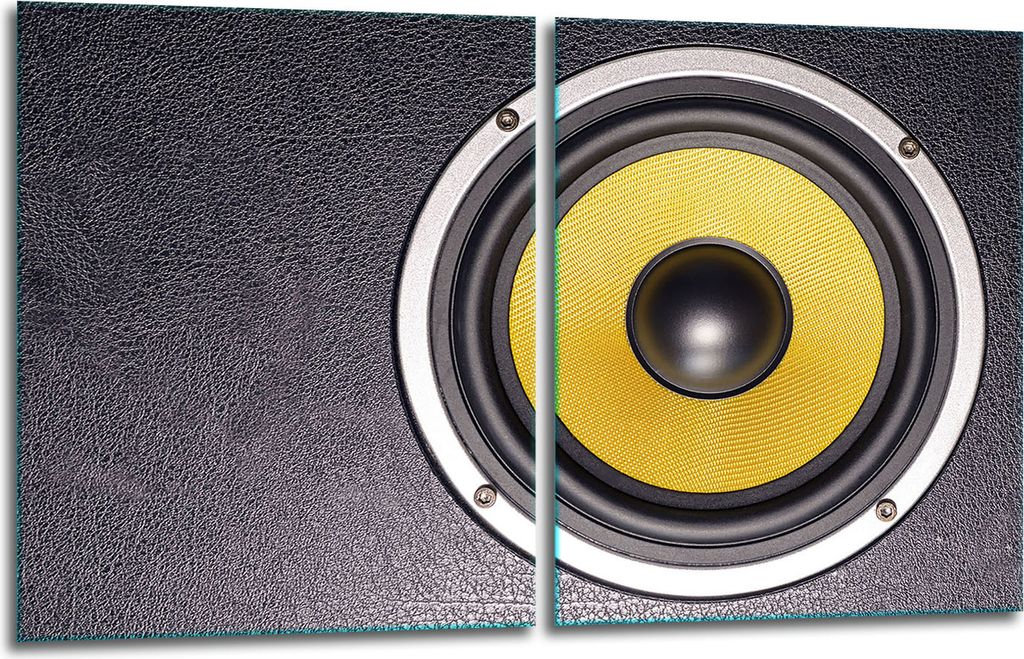 Herdabdeckplatten 2x40x52 Glaskeramikkochfeld 2-Teilig Glas Spritzschutz Musik