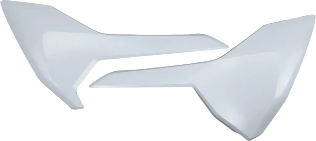 UFO PLAST Habillage Latéral Blanc pour Motos Husqvarna Tout-Terrain
