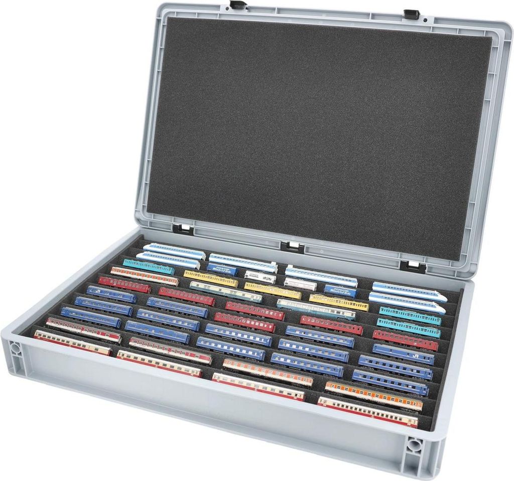 Eurobox Set 60x40cm für Spur Z – 10er Zugliege Modelleisenbahn