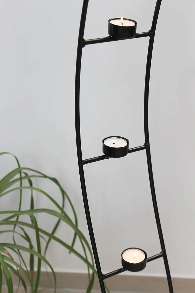 Grand Chandelier 120 cm Métal - Solution déco pour angles de pièce
