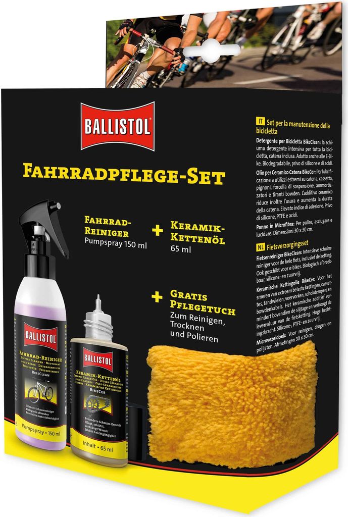 BALLISTOL Fahrrad-Pflegeset Produktbild 