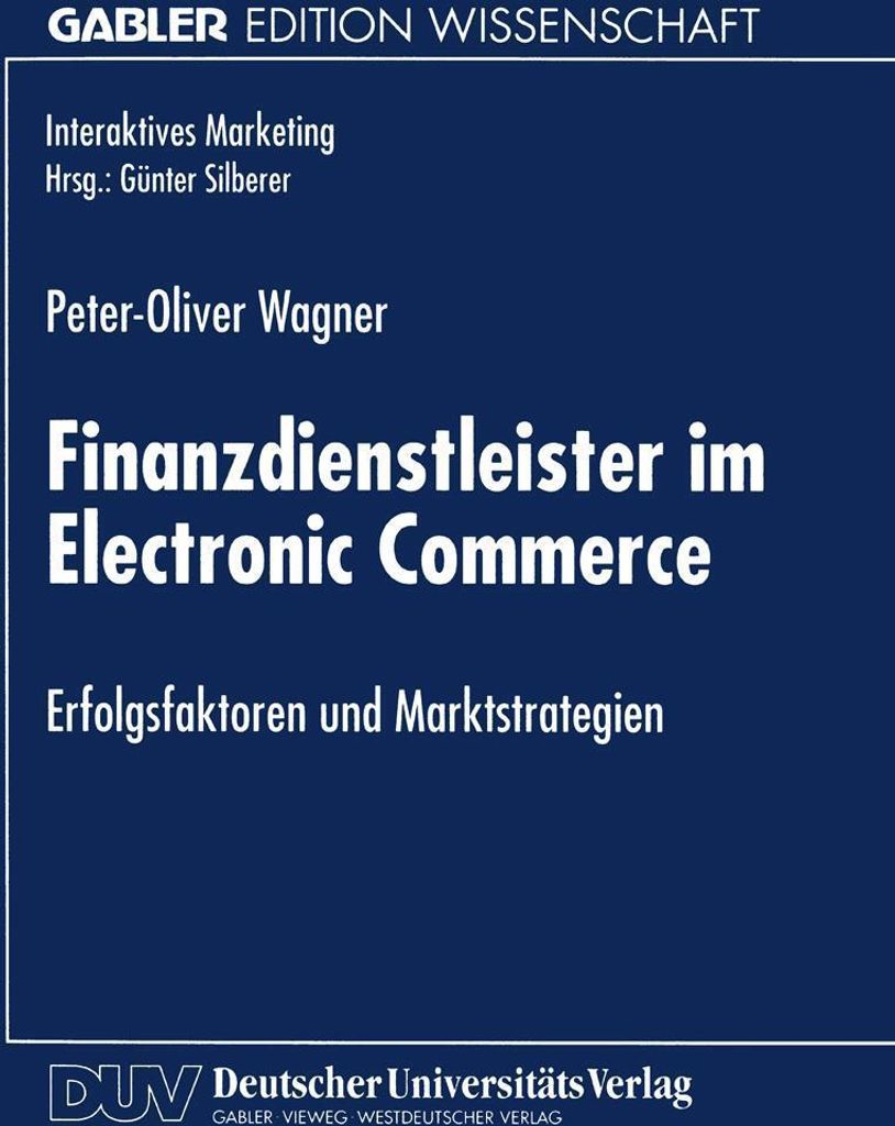 Finanzdienstleister im Electronic Commerce