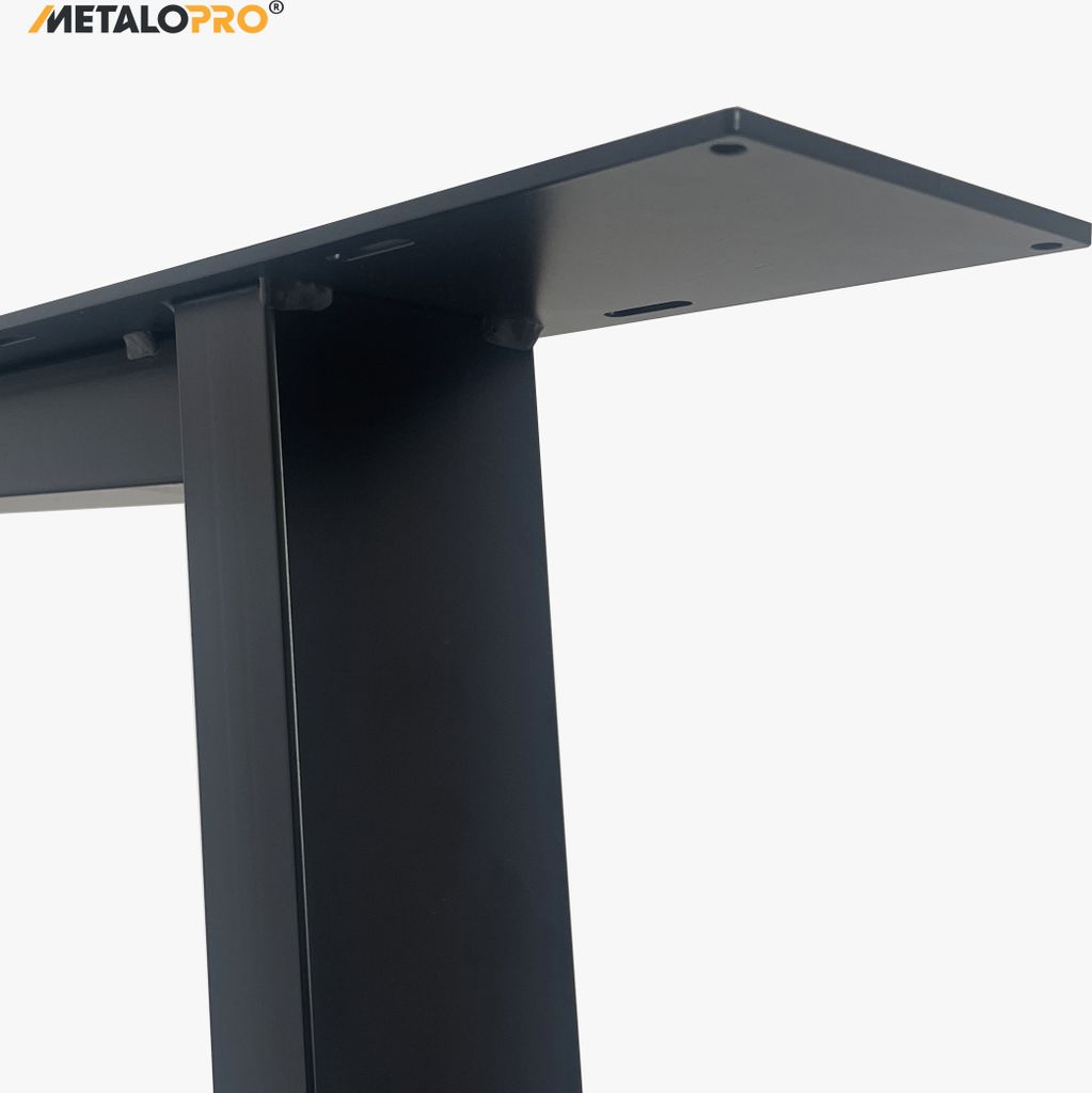 MetaloPro 2 Stück Tischbeine-Metall Schwarz 72cm I Produktbild 4