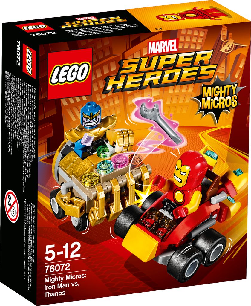 LEGO Marvel Super Heroes Mighty Micros: Iron Man vs. Thanos 76072
