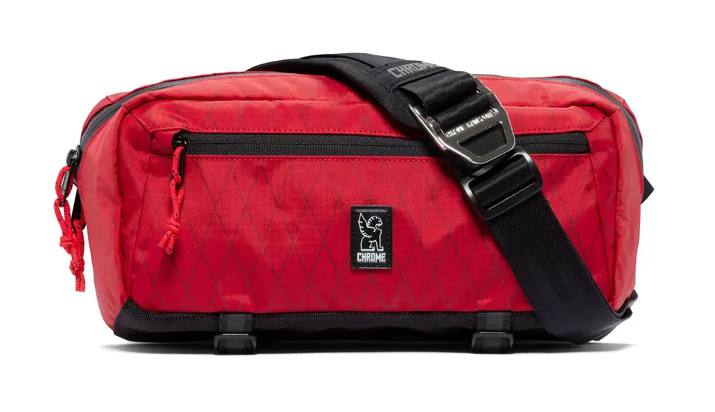 Borsa a Tracolla Chrome Mini Kadet Rosso - Ideale per Viaggi e Città