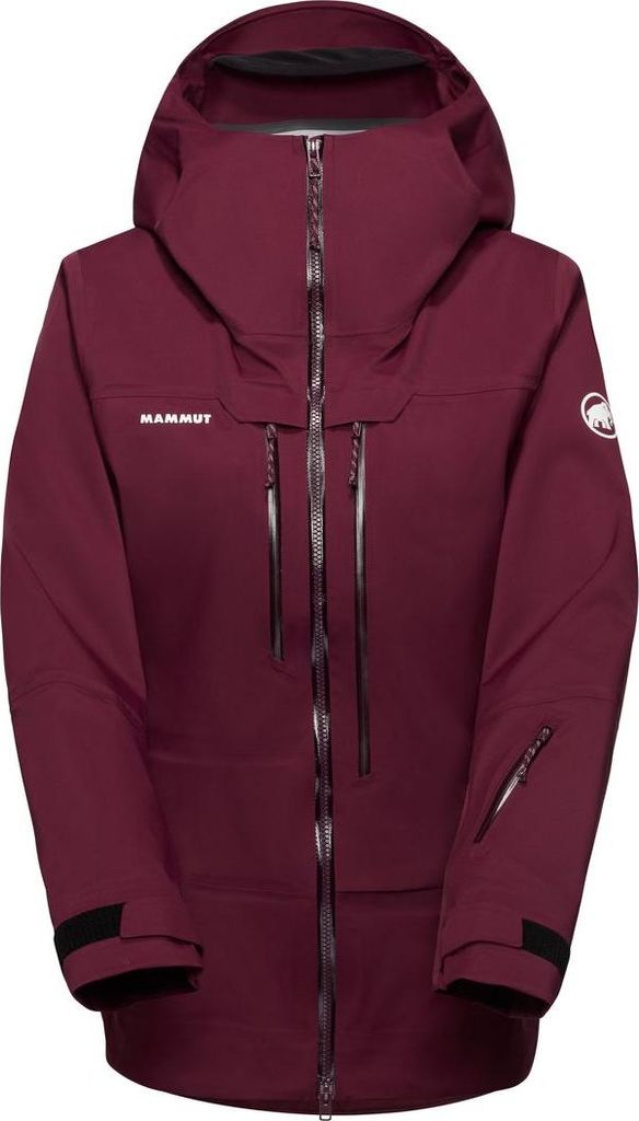 Haldigrat Light HS Hooded Jacket Women, Hardshell Jacke Damen - Mammut, Farbe:vin, Größe:S