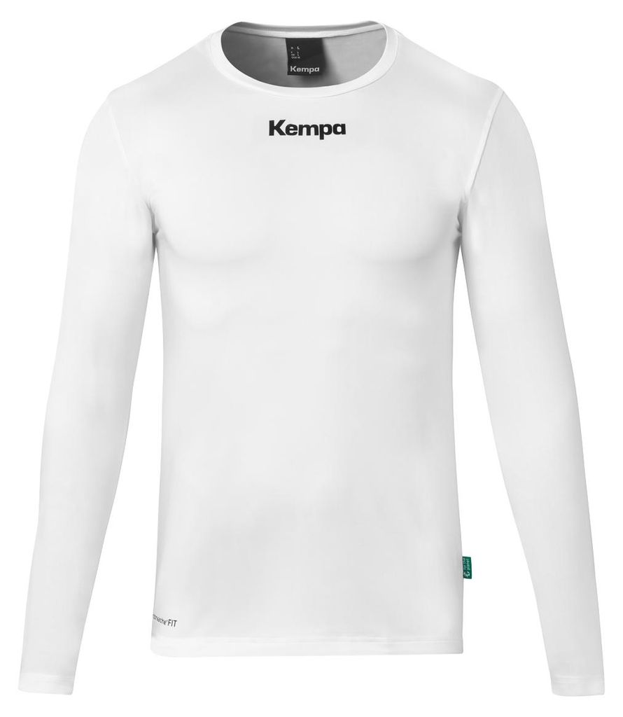 Kempa Attitude Langarmshirt - weiß, Größe:152