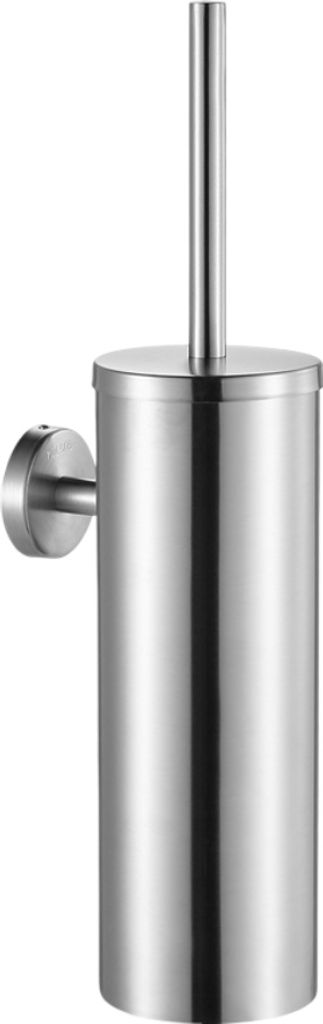 Hängende Toilettenbürste Badezimmer Toilettenhalter ohne Bohren an der Wand Silber Matt