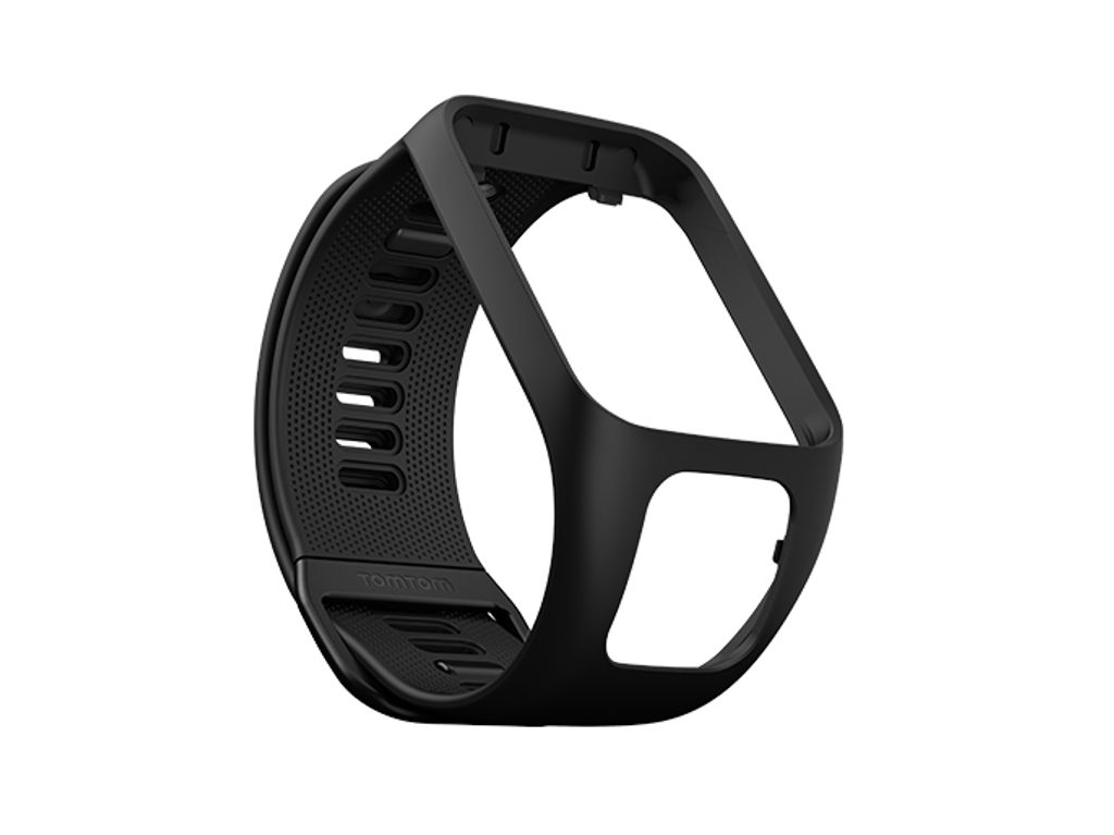 TomTom Wechselarmband (Schwarz – Größe L), Band, Sportuhr, Schwarz, TomTom, Adventurer Golfer 2 Runner 2 Runner 2 Cardio Runner 2 Cardio + Musi...