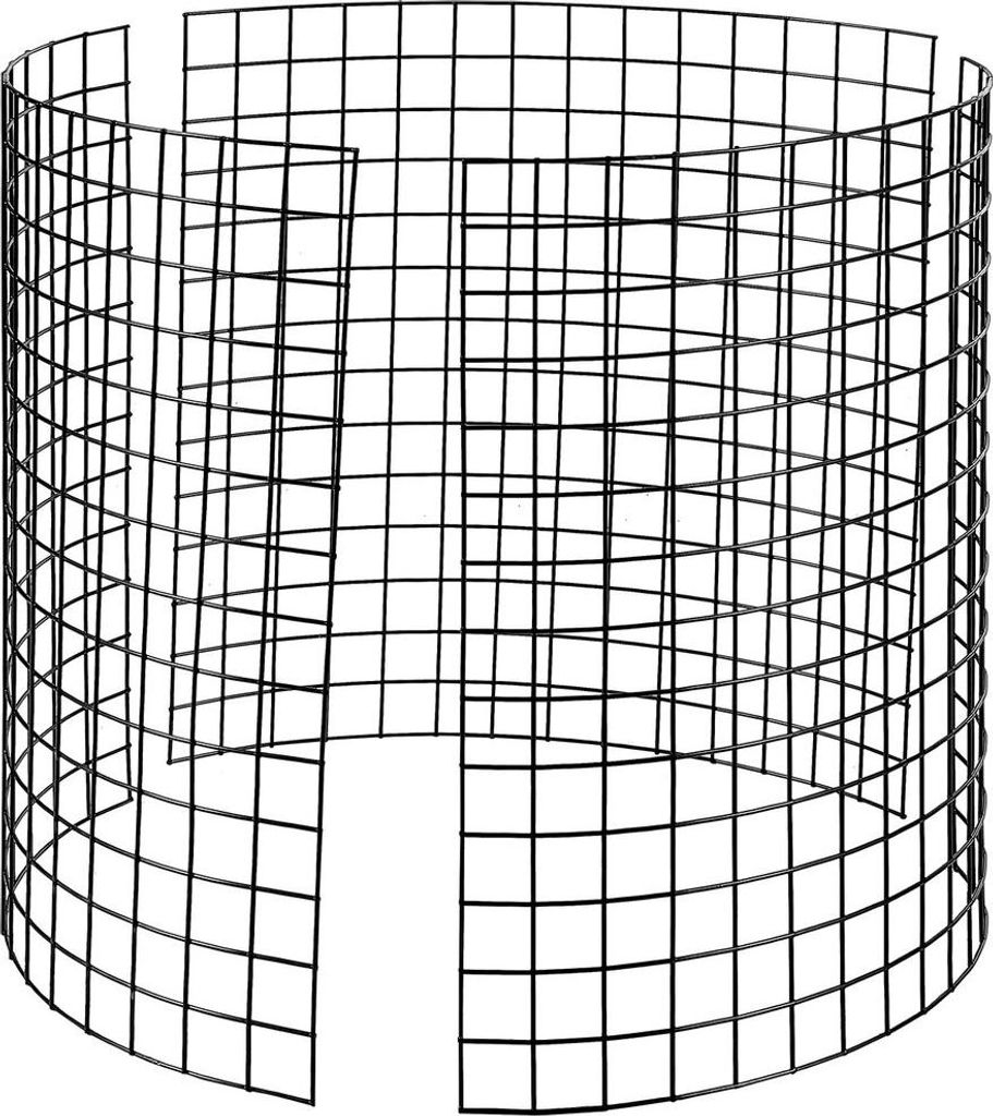 6er-Pack Pflanzenschutz vor Tieren 32 cm Durchmesser x 36 cm Höhe Metall-Pflanzenkäfig