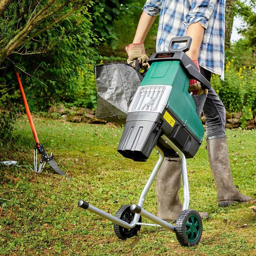 GARDEBRUK® Leisehäcksler 3100 W max. 44 mm Aststärke Produktbild 13