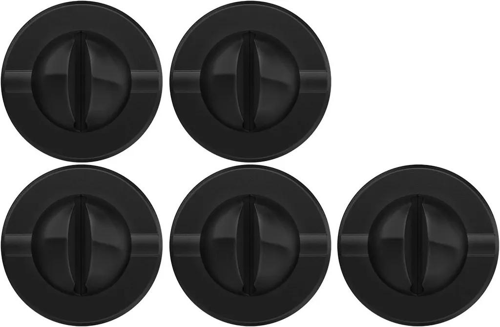 Support Schneider Klick-Fix Noir Autocollant - Pack de 5 Fixations - 2