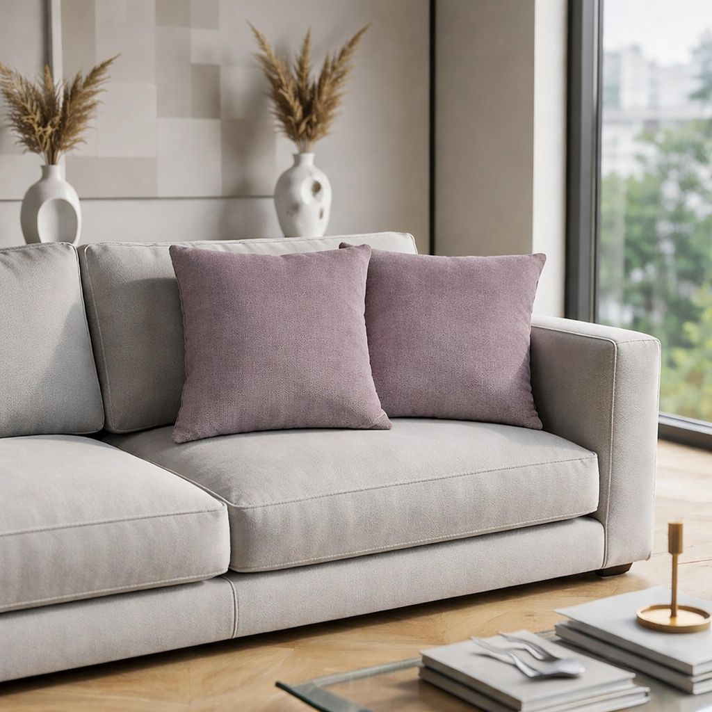 Kissenbezug 50x50 cm Plüsch Microfaser