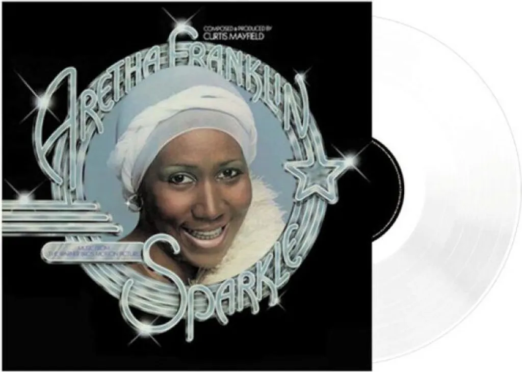 Vinyle Aretha Franklin Sparkle OST - Disque LP Transparent de Collection - 2